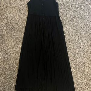 Frye Black Sleeveless Maxi Dress